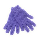 Pure Cashmere Gloves - Women's Short Cuff - Lilac - Made in Scotland
